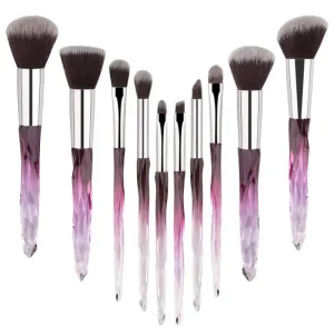 10-Piece Professional Makeup Brush Set X2 style