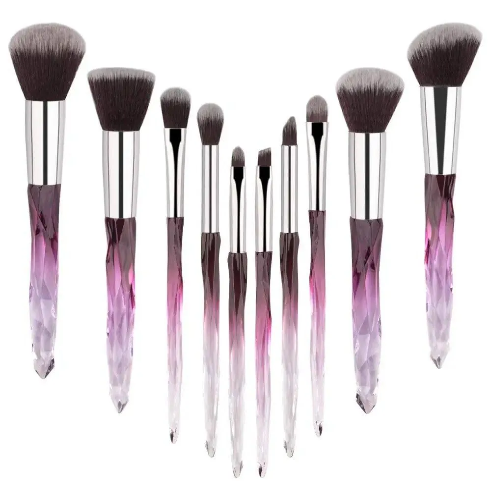 10-Piece Professional Makeup Brush Set X2 style