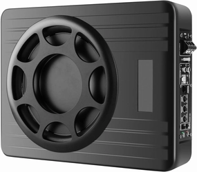 10 Inch 800W Car Subwoofer,Slim Under Seat Car Subwoofer Powered, High/Low Level Input, Car/Truck Car Audio Subwoofer Sub Built in Amplifier