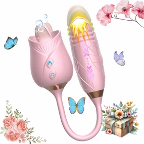 10 Powerful Suction Licking Rose Adult Tool for Women Viboator Toy 2025 New Enhanced Rose Vibratoer Stimulator for Women Licking Suction Viboatorr Quiet R6073O