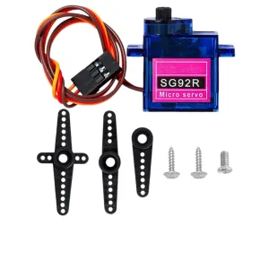1~10PCS EGBO SG92R 2.5KG Micro 9g Servo Nylon Carbon Fiber Gears Replace SG90 for RC Model Aeromodelling Helicopter Parts