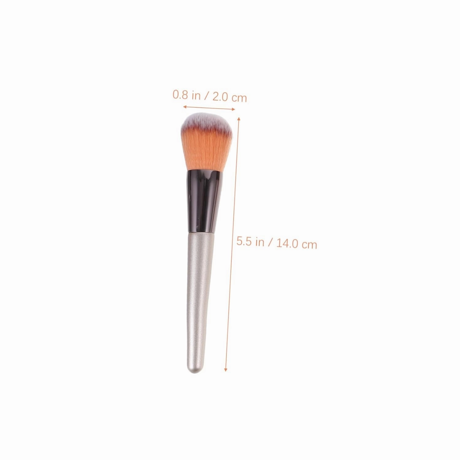 14pcs Assorted Makeup Brush Women Golden Plastic Handle Cosmetics Brush Kit for Daily Professional Use Beauty Care Supplies for Application