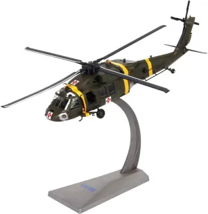 1/72 Scale for UH-60 Helicopter Army Metal Fighter Aircraft Model Adult Children's Toy Military