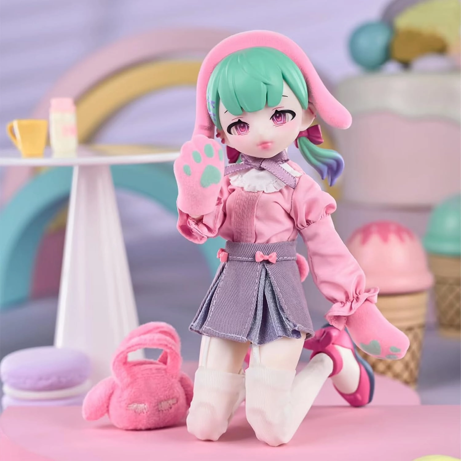 1/12 BJD Dolls Blind Box,Kawaii BJD Dolls Eve Lynna Series 1/12 Ball Jointed Doll Collectable Action Figure Posable Dress Up Doll for Girls Birthday Party Gift Toys (Limited Edition-1 Pack)