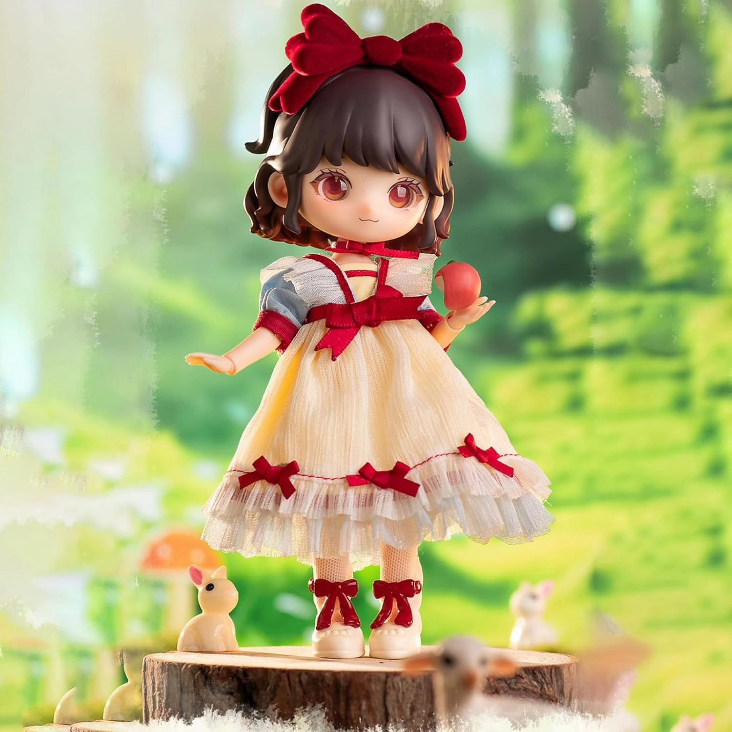1/12 Liroro BJD Dolls Blind Box,Kawaii BJD Dolls Liroro Fairytale Hut Series Ball Jointed Doll Collectable Action Figure Posable Dress Up Doll for Girls Birthday Party Gift Toys