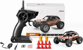 1/32 RC Mini Off-Road Vehicle, Electric RC Drift Racing Car 2.4G Remote Control High Speed Drift Off-Road Vehicle Model Gift for Adults -RTR Version