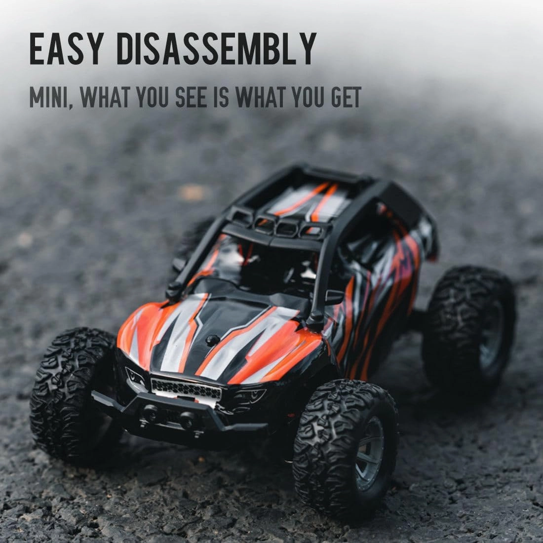 1/32 RC Mini Off-Road Vehicle, Electric RC Drift Racing Car 2.4G Remote Control High Speed Drift Off-Road Vehicle Model Gift for Adults -RTR Version