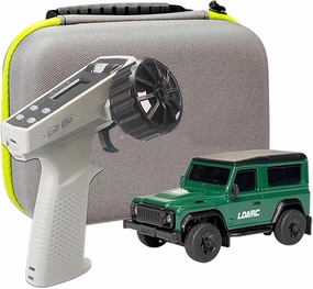 1:64 Scale RC Mini Climbing Car, RTR RC Rock Crawler High Speed 2.4GHZ All Terrain Off-Road Truck Toy, Remote Control Car Model Vehicle Buggy - Green