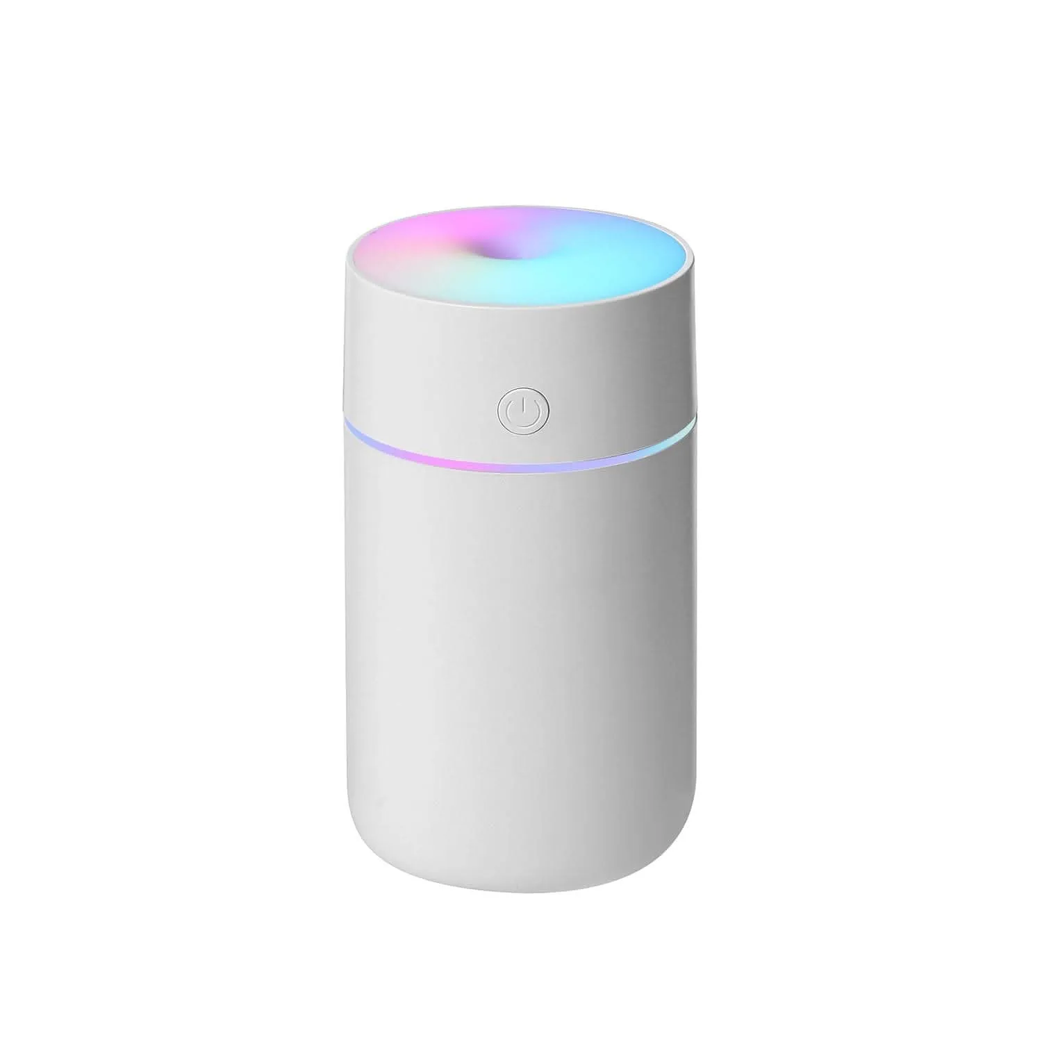 230ml Colorful Mini Air Humidifier - Ultrasonic Cool Mist & Cordless