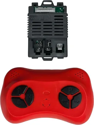 2.4G Bluetooth Remote Control and RX97 Receiver Control Box Mother Board for Kids Ride On Car Powered Wheels Replacement Parts