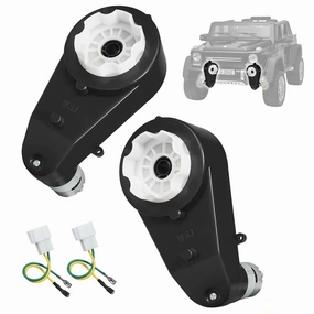 24V 30000RPM Gearbox 24V DC Motor for Kids Ride on Car SUV Parts Electric Motor with Gear Box 24 Volt High Torque Motor Match Children Ride on Toys Accessories