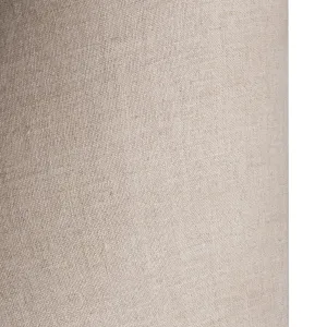 25cm drum in natural linen