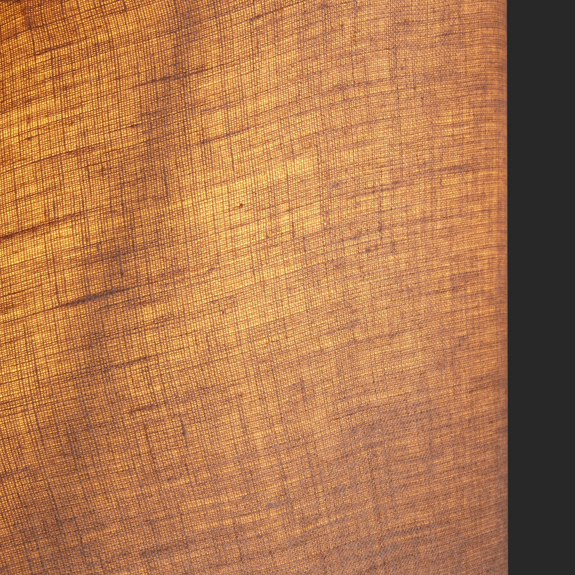 25cm drum in natural linen