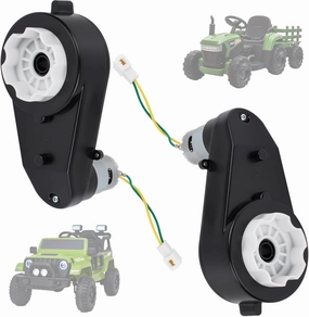 2 Pcs Kids Ride On Car Gearbox 550 12V Motor 40000RPM Electric Motor Gearbox Motorcycles High Speed RS550 Drive Engine Match Children Ride On Toys