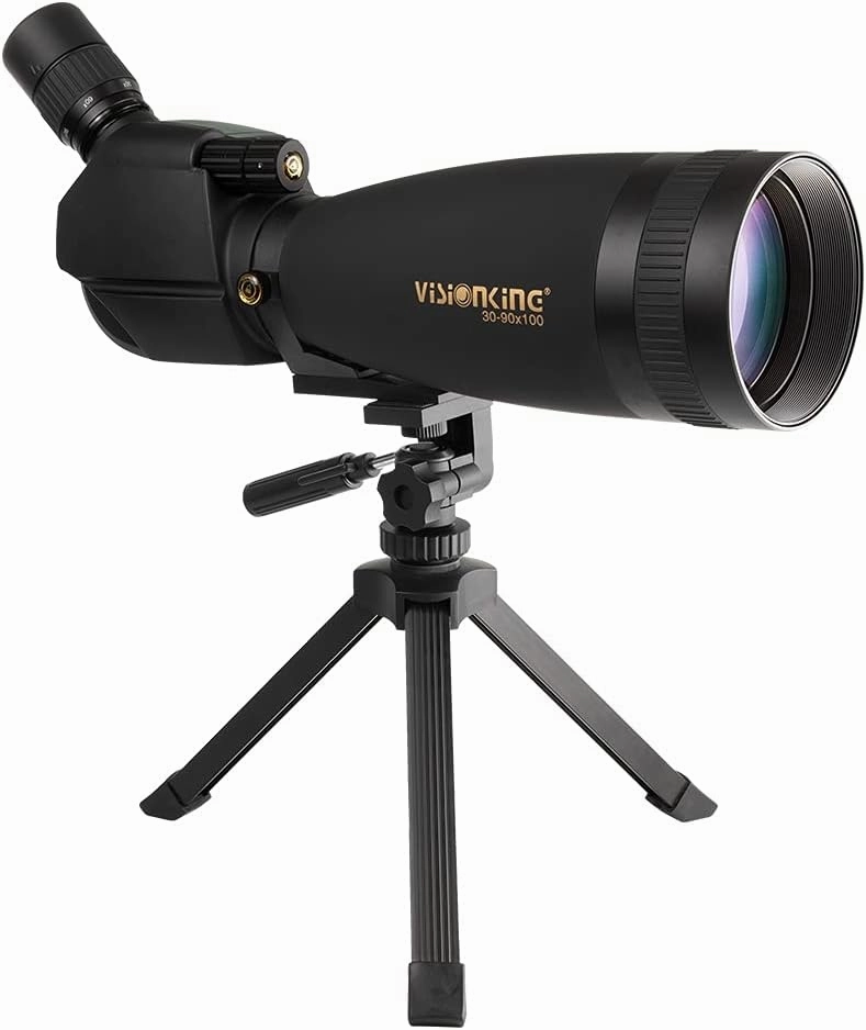 30-90x100 HD Spotting Scope Waterproof Monoculars Telescope
