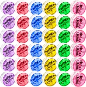 36 Pack Led Light up Yo Yo Bulk Light up Responsive Ball Colorful Beginner Yo Yo Ball for Kids Birthday Party Goodie Bag Fillers Classroom Rewards, 6 Colors