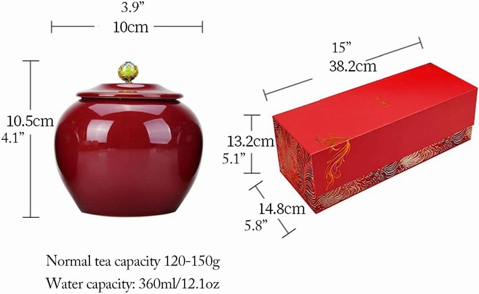 3-Piece Canister Set Ceramic Food Storage Canister High-end Gift Box Kitchen Canisters Set For Coffee Tea Sugar Bowl Salt (Color : Canisters set A) (Canisters Set B)