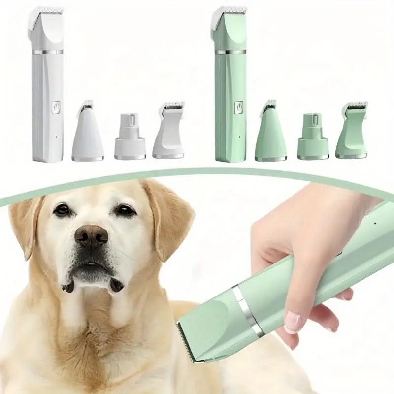 4-in-1 Cordless Pet Grooming Kit
