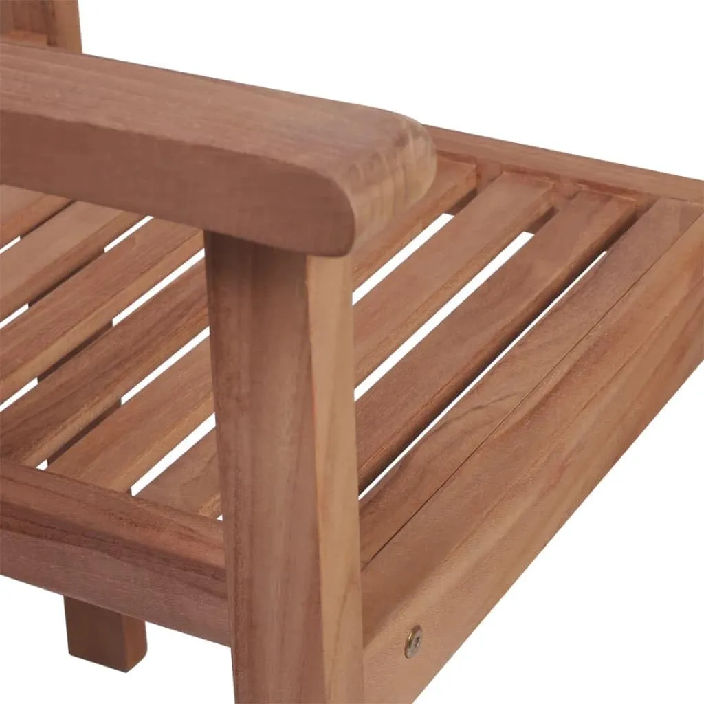4-Piece Stackable Patio Chairs Solid Teak Wood Outdoor Furniture Set, Durable Weather-Resistant Dining Chairs for Backyard, Pool, Beach, Camping