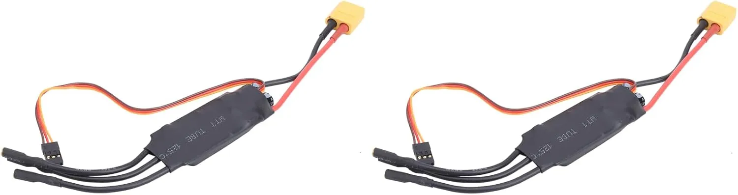 40A ESC, Brush Less ESC 40A Electronic Component ESC Speed Controller 5V 3A BEC Output for RC Unmanned Aerial Vehicle Helicopter FPV RC Drone Airplanes Accessory