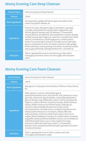 4-Step Evening Care Skincare Set – Deep Cleanser, Foam Cleanser, Peeling Gel, Peel-Off Mask – Daily Routine for Cleansing, Exfoliating, and Pore Care – 150ml   150ml   120ml   120ml
