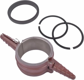 5.4" Bore Piston Ring Compressor Tool   Adapter   Anti-Polishing Ring Replacement for Cummins ISX 15 & QSX 15 Caterpillar 3400 3412 CAT C15 5.4" Bore #5394454 5299448 5299339 PT7040 Red Vahaha