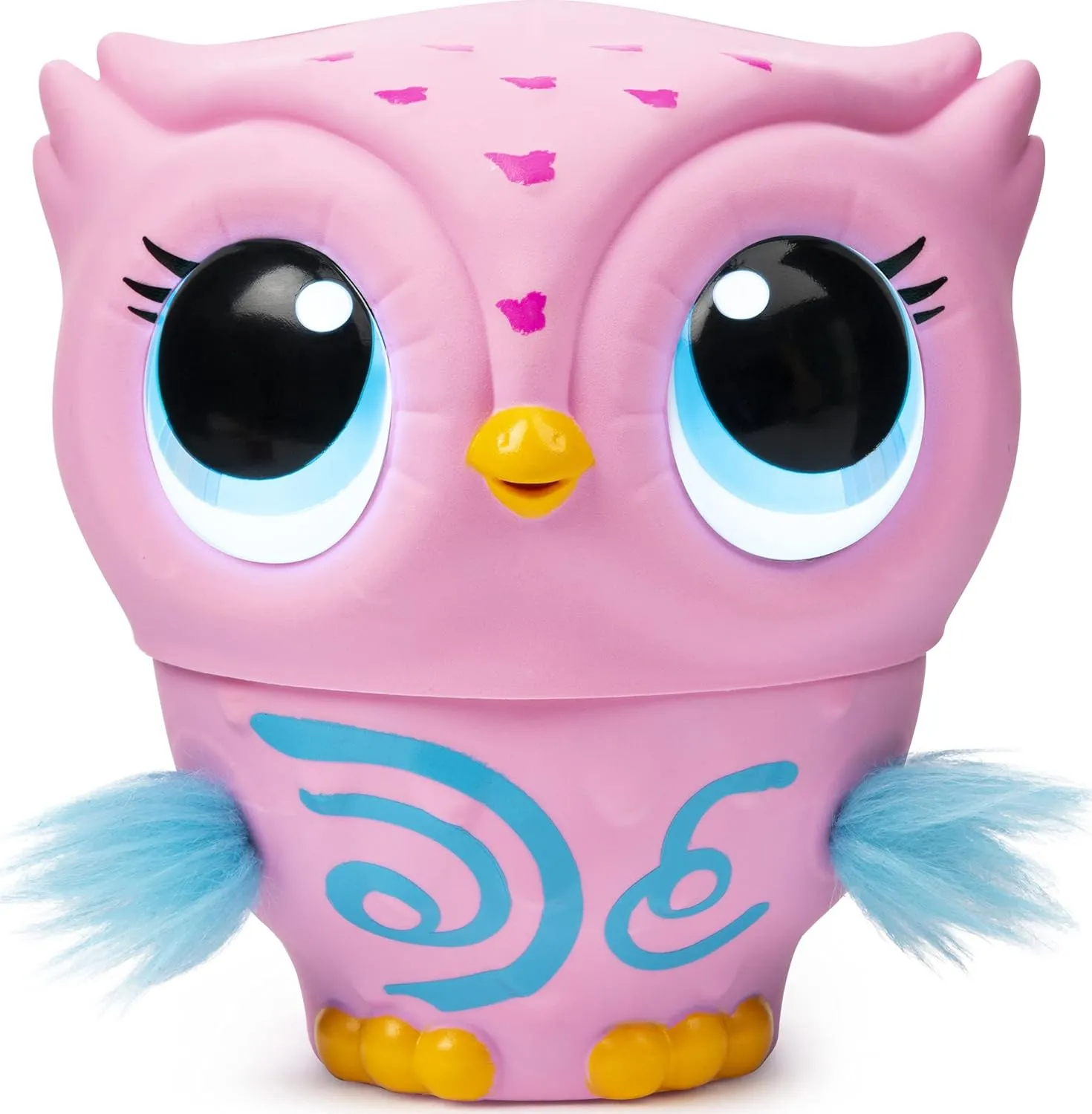 6053359 Flying Baby Owl Interactive Toy with Lights and Sounds (Pink), for Kids Aged 6 and Up, Pink