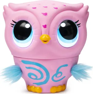 6053359 Flying Baby Owl Interactive Toy with Lights and Sounds (Pink), for Kids Aged 6 and Up, Pink