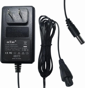 AC/DC Adapter Charger Compatible with VR Viro Rides Vega-Pro 486883 486883UK 655494 DC 24V 25.2V 4AH Lithium ion Battery VEGOPRO Transforming 2-in-1 Electric Scooter Mini Bike FY0632941500 Power