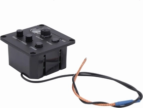 Acoustic Guitar Pickup, Guitar Pickup Onboard Preamp Equalizer with User Manual EQ Glued to Sound Hole