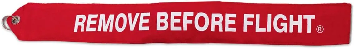 AeroPhoenix Nylon Remove Before Flight Banner - 31" x 3"