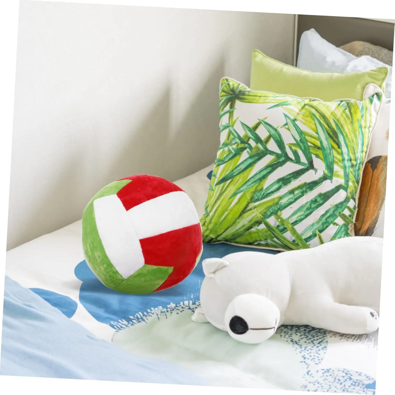 Alipis Volleyball Plush Pillow Home Decor Volleyball Stuff Cute Cute Plushies Volleyball Cute Pillow Big Fluffy Pillows Volleyball Plush Ball for Car Pillows Cloth