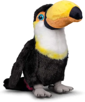 Animigos World of Nature 24cm Plush Toucan Soft Toy