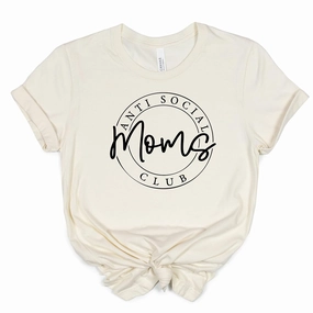 Anti-Social Club Mom - Custom Mom Shirt - Mom Shirtt - Gift for Mom - Mother's Day Gift - Custom Mother's Day Gift