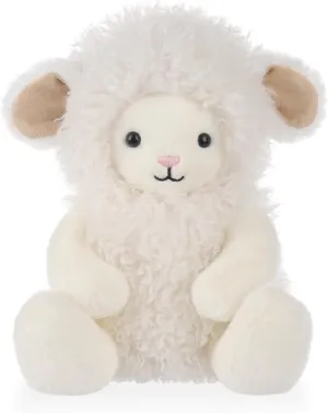 Apricot Lamb Brave Lamb Stuffed Animals for Kids, Soft Cute Plush Toys for Baby Girl and Boy, 8 Inches