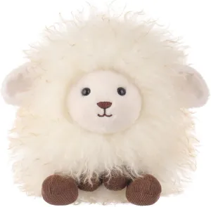 Apricot Lamb Caramel Lamb Stuffed Animals for Kids, Soft Cute Plush Toys for Baby Girl and Boy, 7 Inches