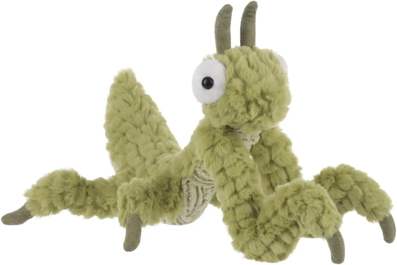 Apricot Lamb Green Wild Mantis Stuffed Animals for Kids, Soft Cute Plush Toys for Baby Girl and Boy, 12 Inches
