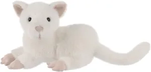 Apricot Lamb Lazy Ferret Stuffed Animals for Kids, Soft Cute Plush Toys for Baby Girl and Boy, Fluffy Lazy Ferret 11.9 Inches