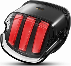 AUDEXEN LED Strobe Brake Tail Light Rear Motorcycle Taillights Compatible with Harley Dyna Sportster Road King Fatboy Electra Glide Heritage Softail Touring Sportster
