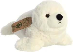 AURORA, 35014, Eco Nation, Seal, 12In, Soft Toy,White