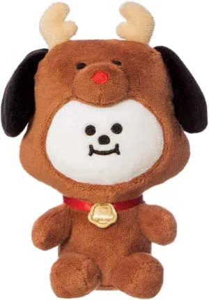 AURORA, 61496, BT21 Official Merchandise CHIMMY Winter, Soft Toy, Brown and White