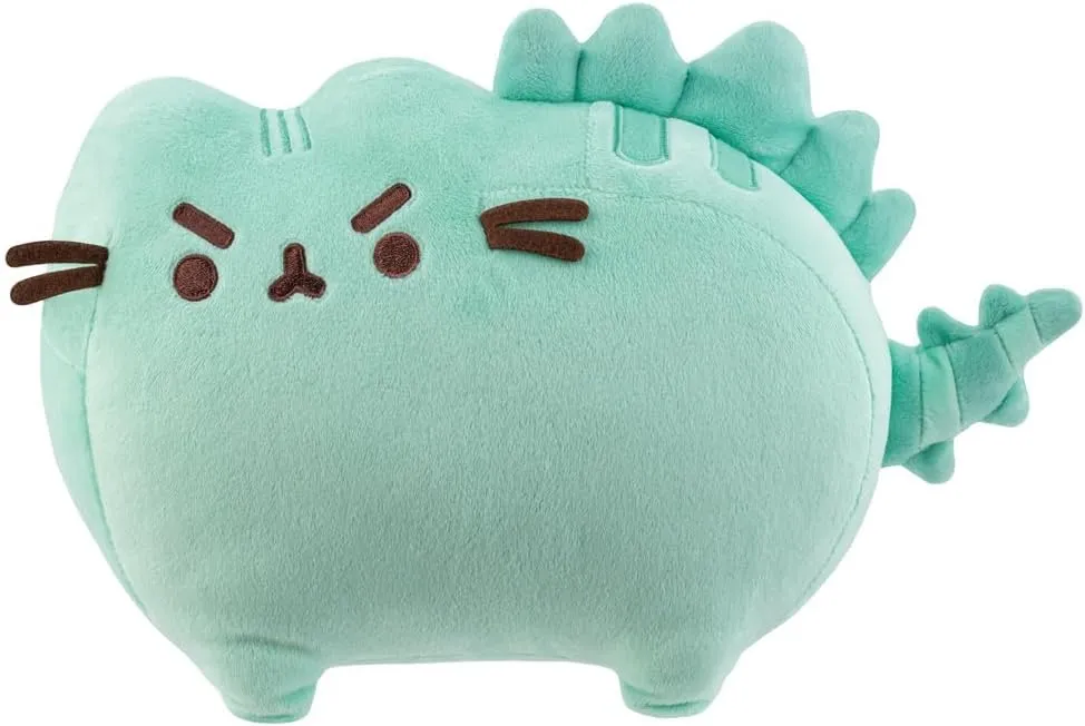 Aurora, 61588, Pusheenosaurus 9.5In, Soft Toy, Green
