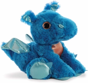 AURORA, 60859, Sparkle Tales, Flash Dragon, 12In, Soft Toy, Blue, 12-Inch