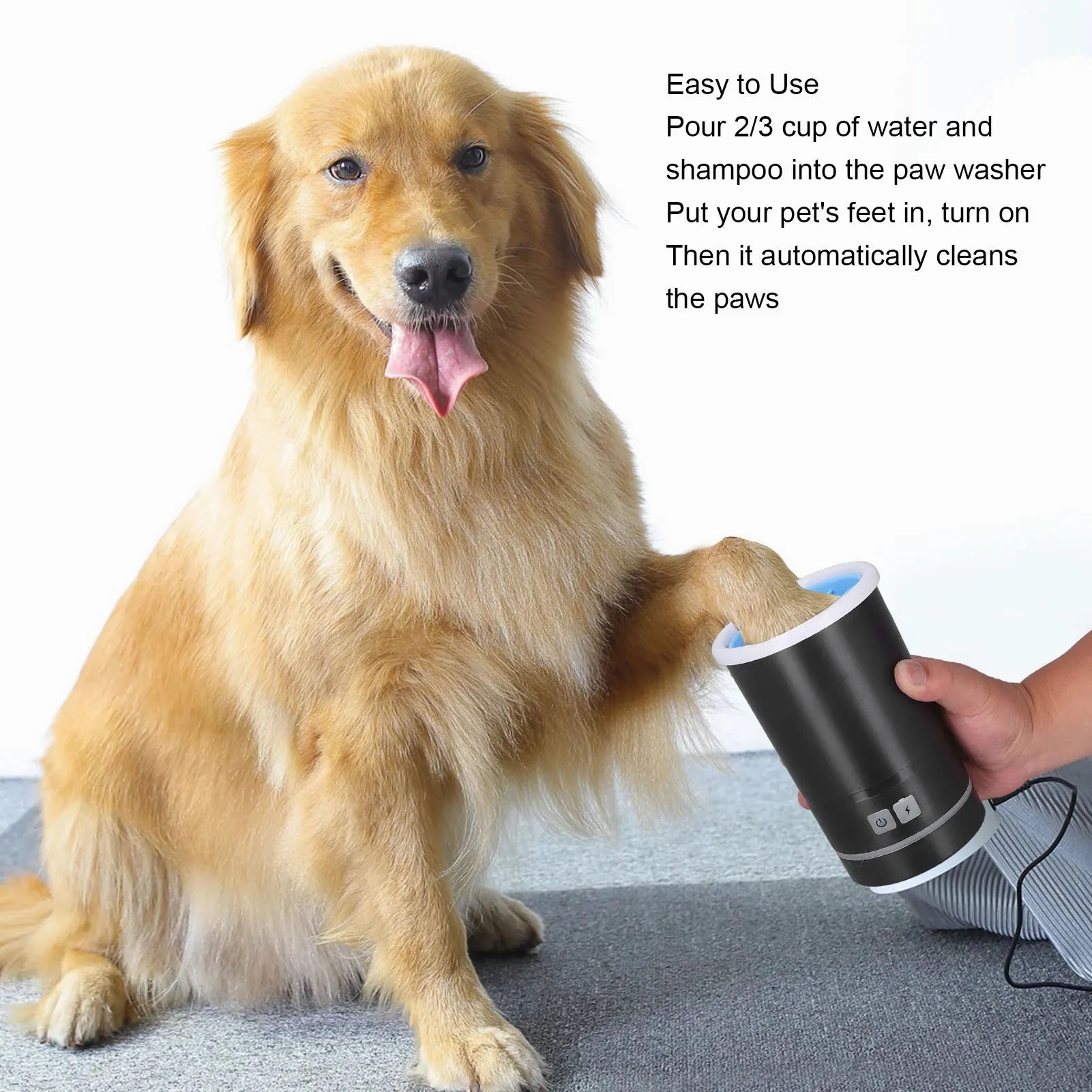 Automatic Pet Foot Paw Cleaner