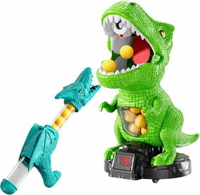 Babyhome Movable Dinosaur Shooting Toys for Kids 3 4 5 6 7  Years, Tyrannosaurus Shooting Game with Water Mist Spray and Pterosaur Air Pump Foam Shooting Toys(Green)