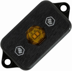 Baja Designs LED Rock Light for UTV, ATV, Off Road 4x4, Truck, Car, Boat - Waterproof, Dustproof, 1 each (Amber)