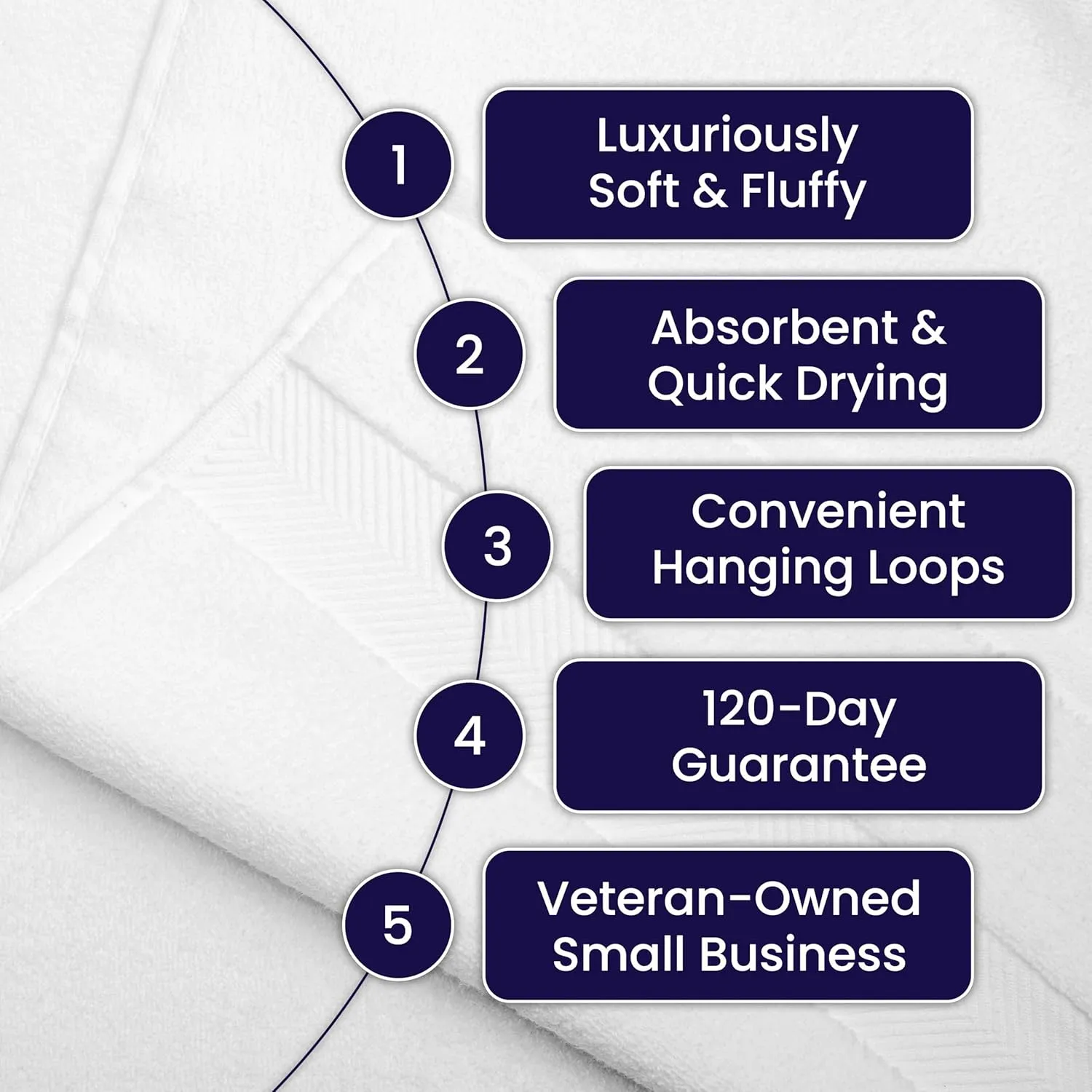 Bamboo Viscose Bath Towels - Ultra Soft & Plush 700 GSM Luxury Bath Towels - Super Absorbent & Quick Drying - 6 Piece Towel Set (Eucalyptus Green)
