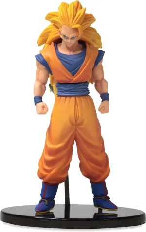 Banpresto DBZ Dragon Ball Heroes DXF Vol. 1 with Card 6.5" Super Saiyan 3 Son Goku Action Figure