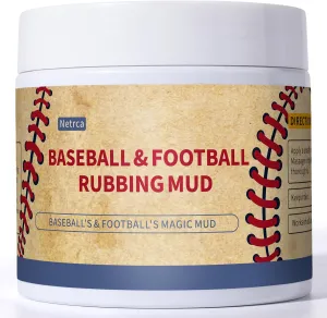 Baseball Mud, Football Rubbing Mud for Breaking in & Darkening Leather & Enhanced Grip, Lena Take the Shine off New Balls, Football Mud Original Formula for Game-Ready Leather & Synthetic Balls