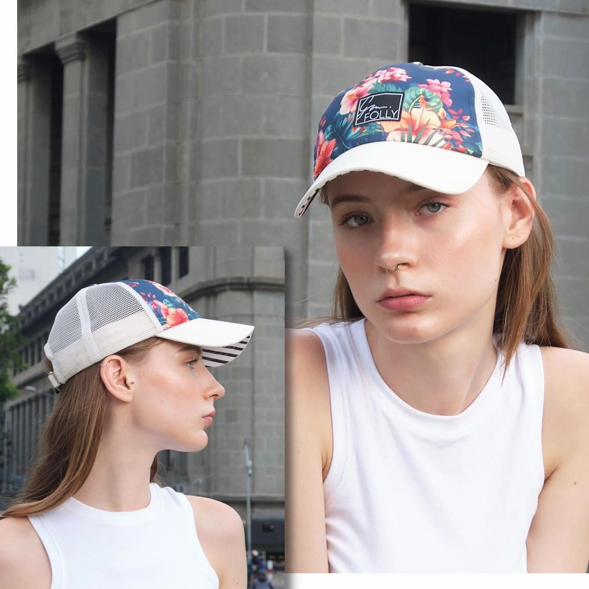 Baseball Cap for Women in Cute Dad Hat Design with Mesh to Stay Cool at The Beach in Summer